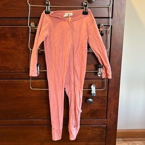 Kyte baby zipper pajama mauve 12-18mo